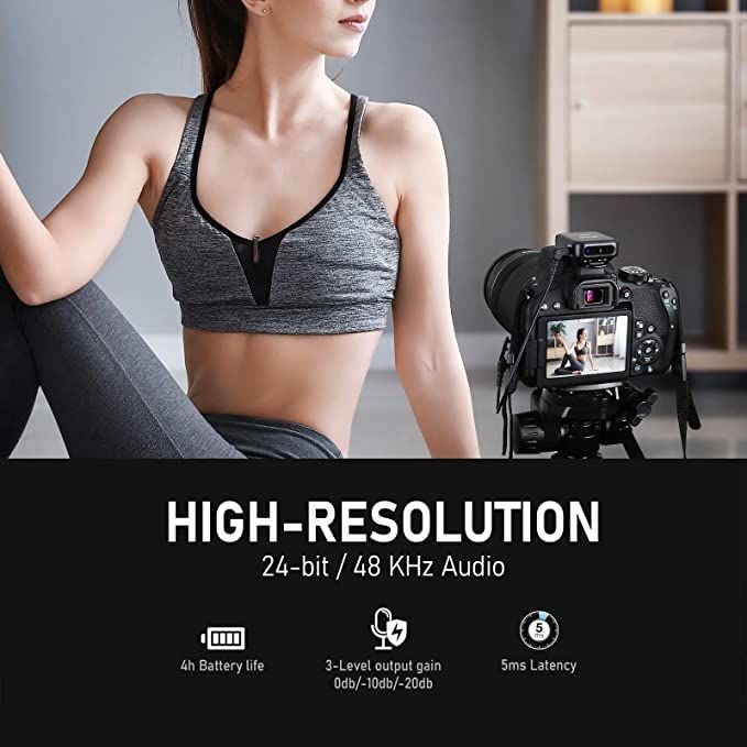 Xvive U6 DSLR Kamera İçin Telsiz Mikrofon VideoMic