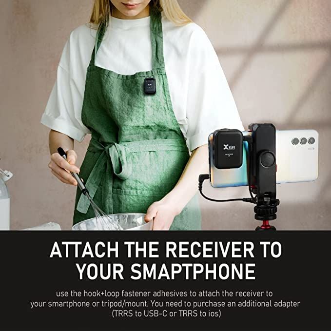 Xvive U6 DSLR Kamera İçin Telsiz Mikrofon VideoMic