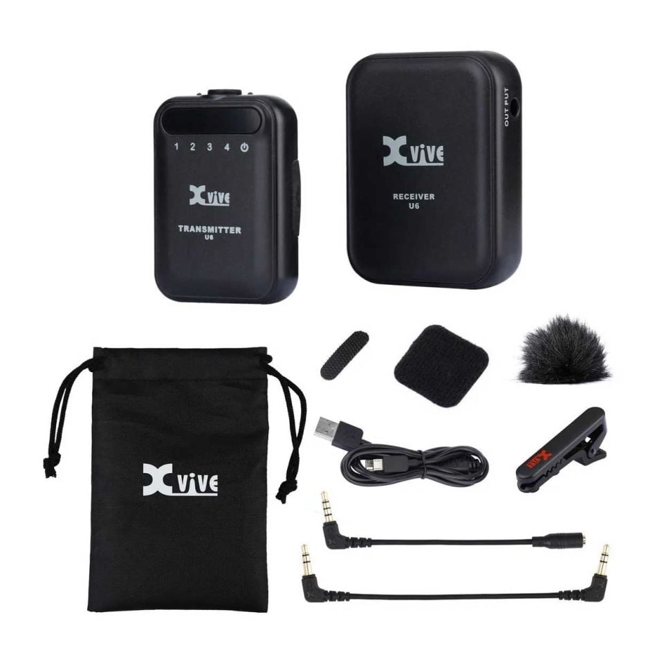 Xvive U6 DSLR Kamera İçin Telsiz Mikrofon VideoMic