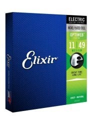Elixir 011-049 Optiweb Elektro Gitar Teli (19102)