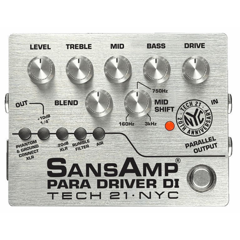 Tech 21 SansAmp Paradriver D.I. (20. Yıl Limited Edt. PMDI-20)