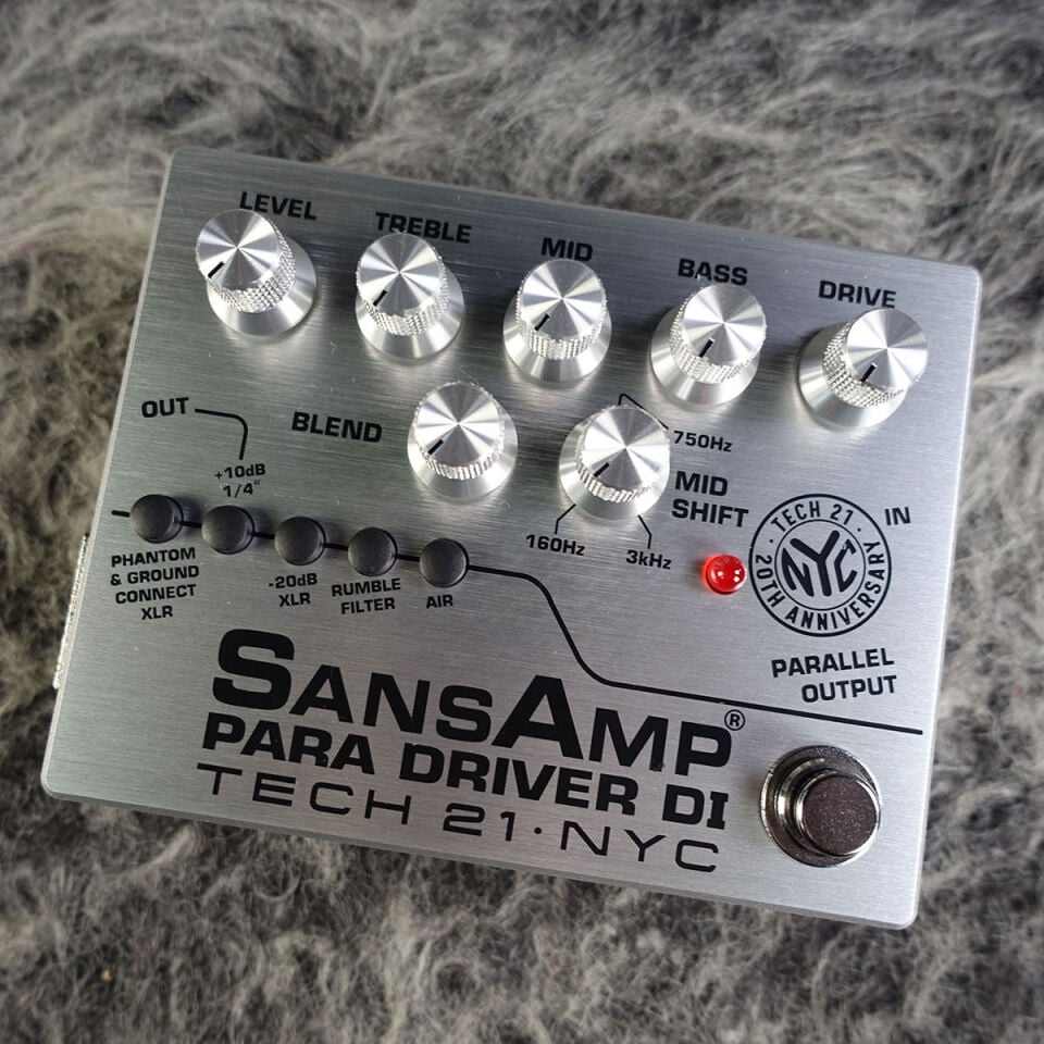 Tech 21 SansAmp Paradriver D.I. (20. Yıl Limited Edt. PMDI-20)