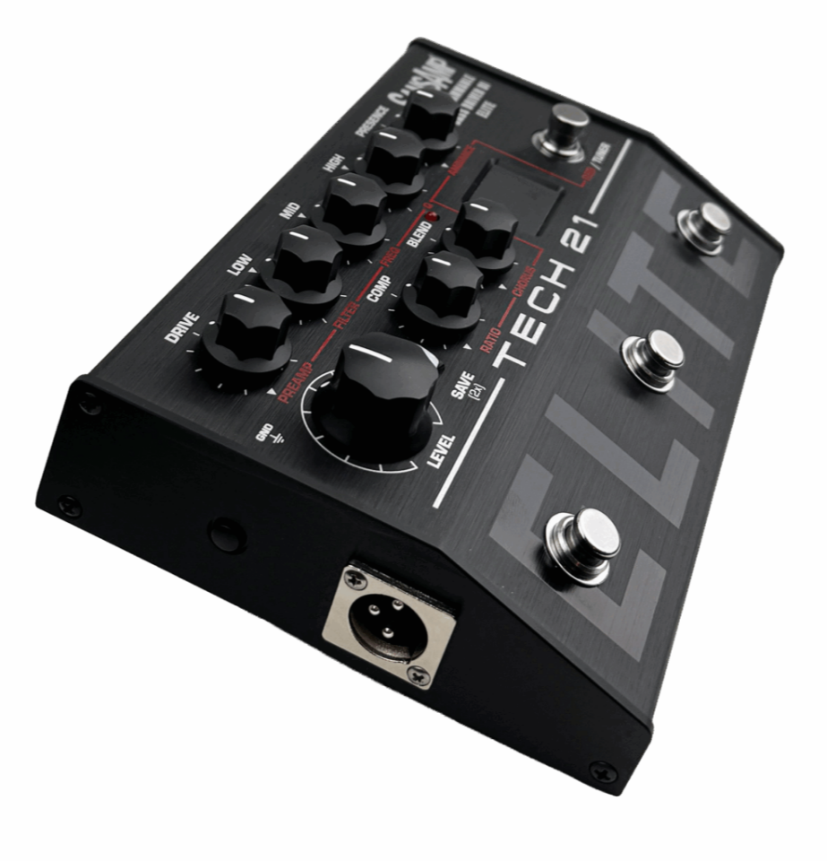 Tech 21 SansAmp Programlanabilir Bas Gitar Driver Pedalı (ELITE)