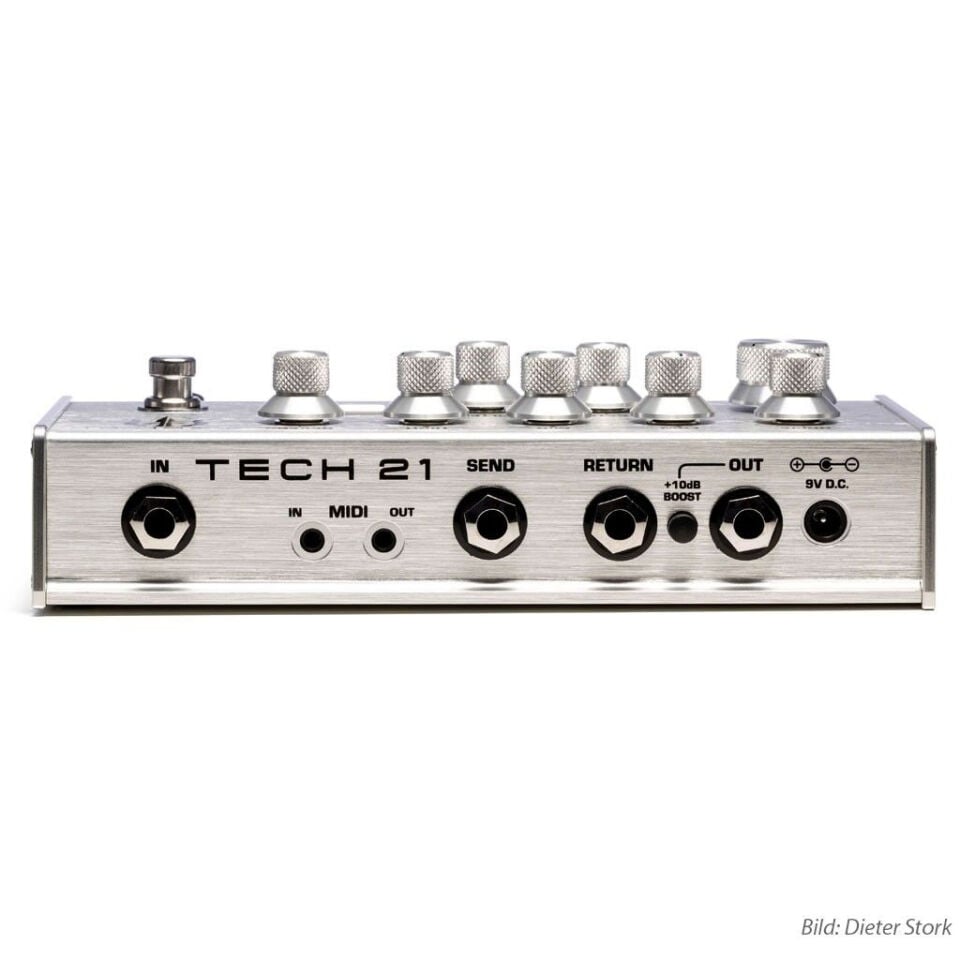 Tech 21 Marty Friedman Signature SansAmp Gitar Preamp Pedalı