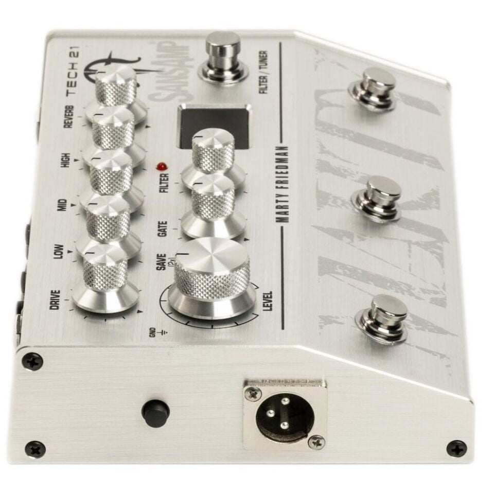 Tech 21 Marty Friedman Signature SansAmp Gitar Preamp Pedalı