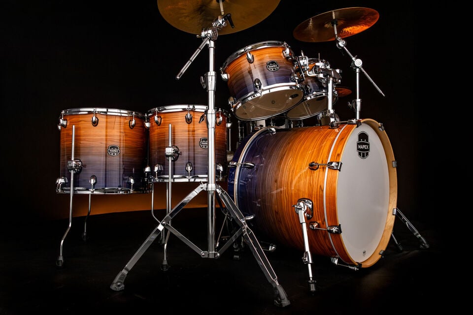 Mapex Armory Davul Seti 22+10+12+FT14+FT16+14S Desert Dusk LTAR628SFUVDF