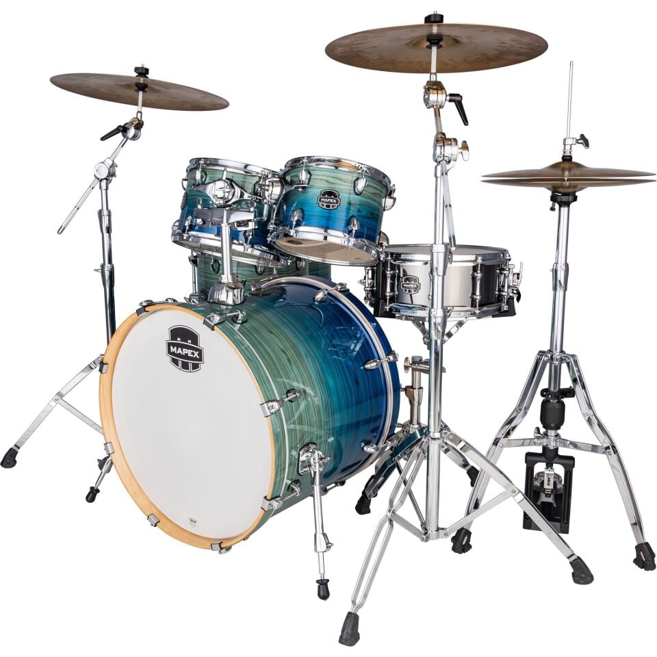 Mapex Armory Davul Seti 22+10+12+FT14+FT16+14S Blue Lagoon Fade LTAR628SFUVLK