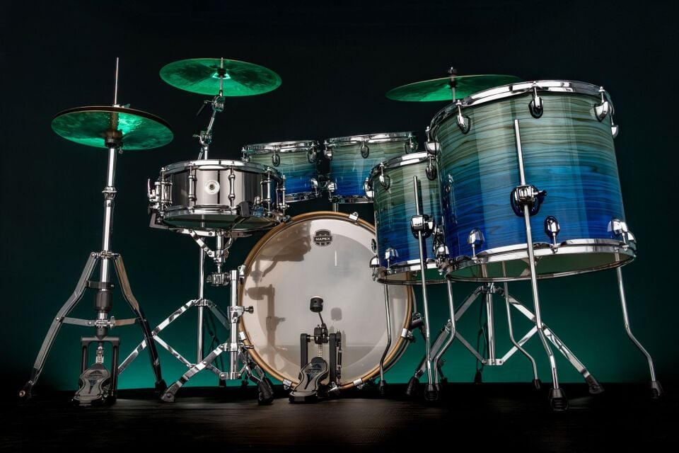 Mapex Armory Davul Seti 22+10+12+FT14+FT16+14S Blue Lagoon Fade LTAR628SFUVLK