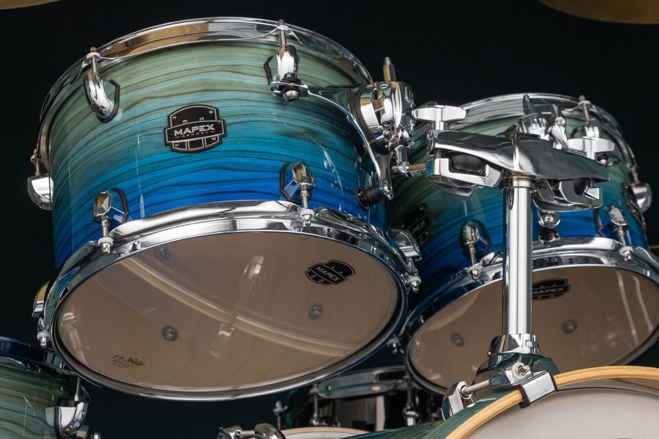 Mapex Armory Davul Seti 22+10+12+FT14+FT16+14S Blue Lagoon Fade LTAR628SFUVLK