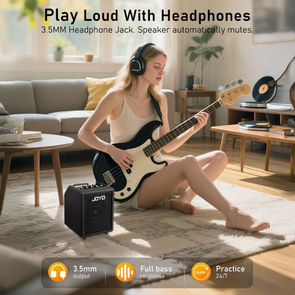 Joyo BA30BK Bas Gitar Amfisi (Black Micro Amp)