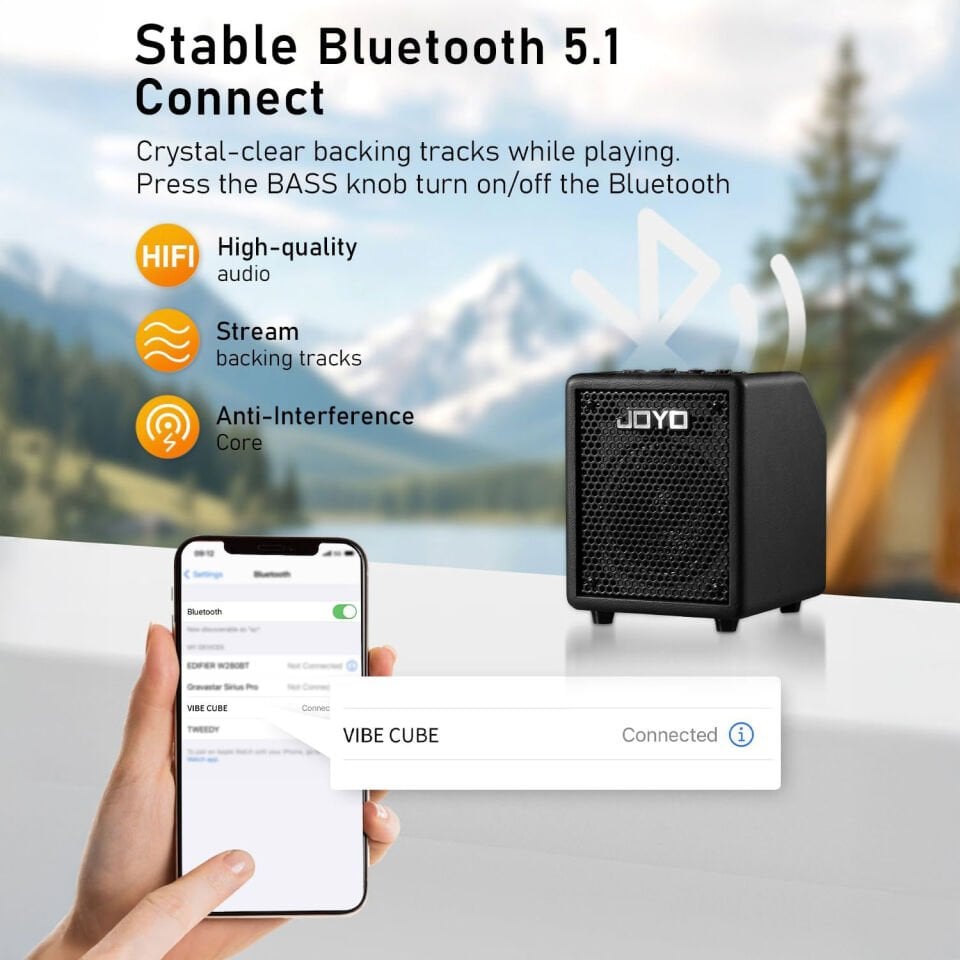 Joyo BA30BK Bas Gitar Amfisi (Black Micro Amp)