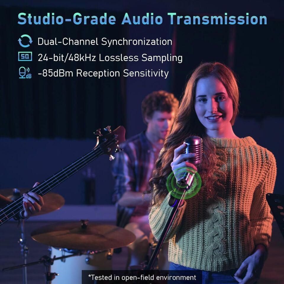 Joyo MW-2 Telsiz Mikrofon Sistemi