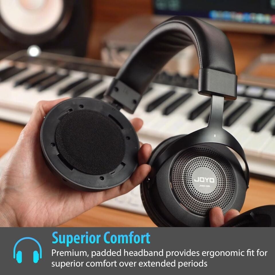 Joyo JMH-03 Profesyonel Stüdyo Kulaklığı (Yarı Açık)