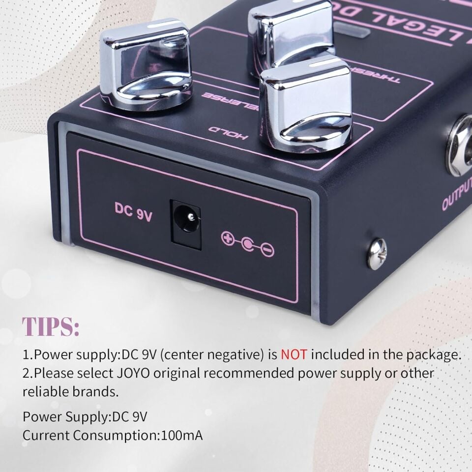 Joyo R-23 Noise Gate Gitar Efekt Pedalı