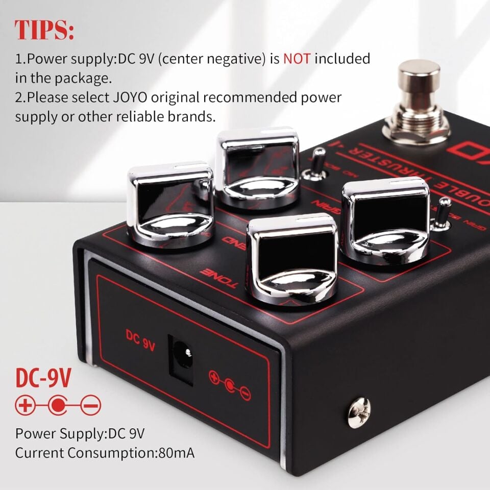 Joyo R-28 Bass Overdrive Pedalı Double Thruster