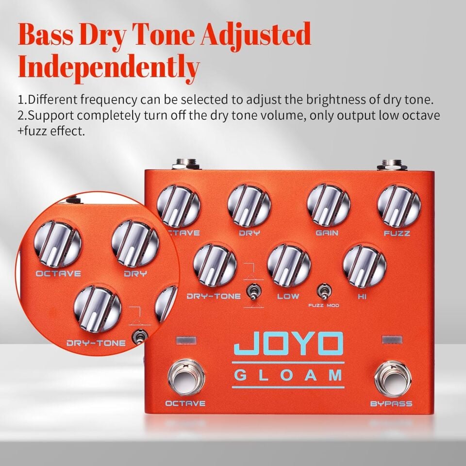 Joyo R-29 Gloam Octave Fuzz Pedalı