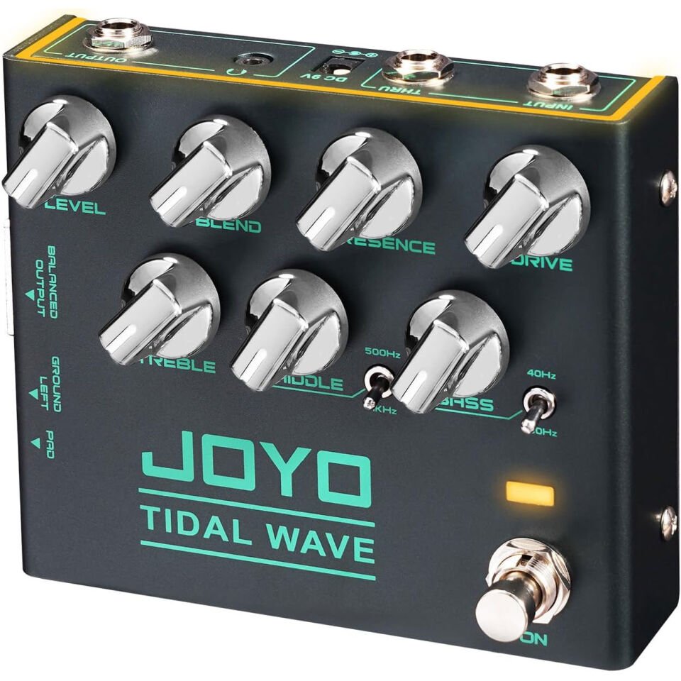 JOYO TIDAL WAVE エフェクター Joyo R30 Bass Preamp Pedalı (Tidal Wave)