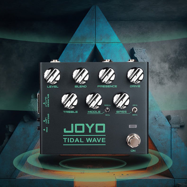 Joyo R30 Bass Preamp Pedalı (Tidal Wave)