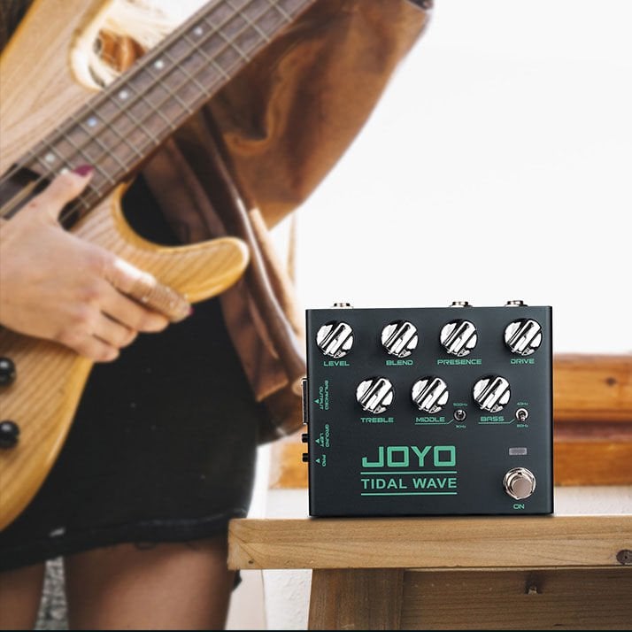 Joyo R30 Bass Preamp Pedalı (Tidal Wave)