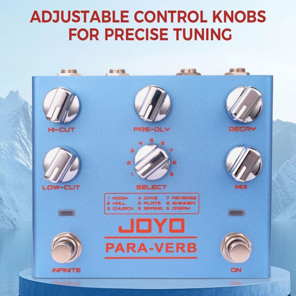 Joyo R31 Stereo Reverb Pedalı (Paraverb)