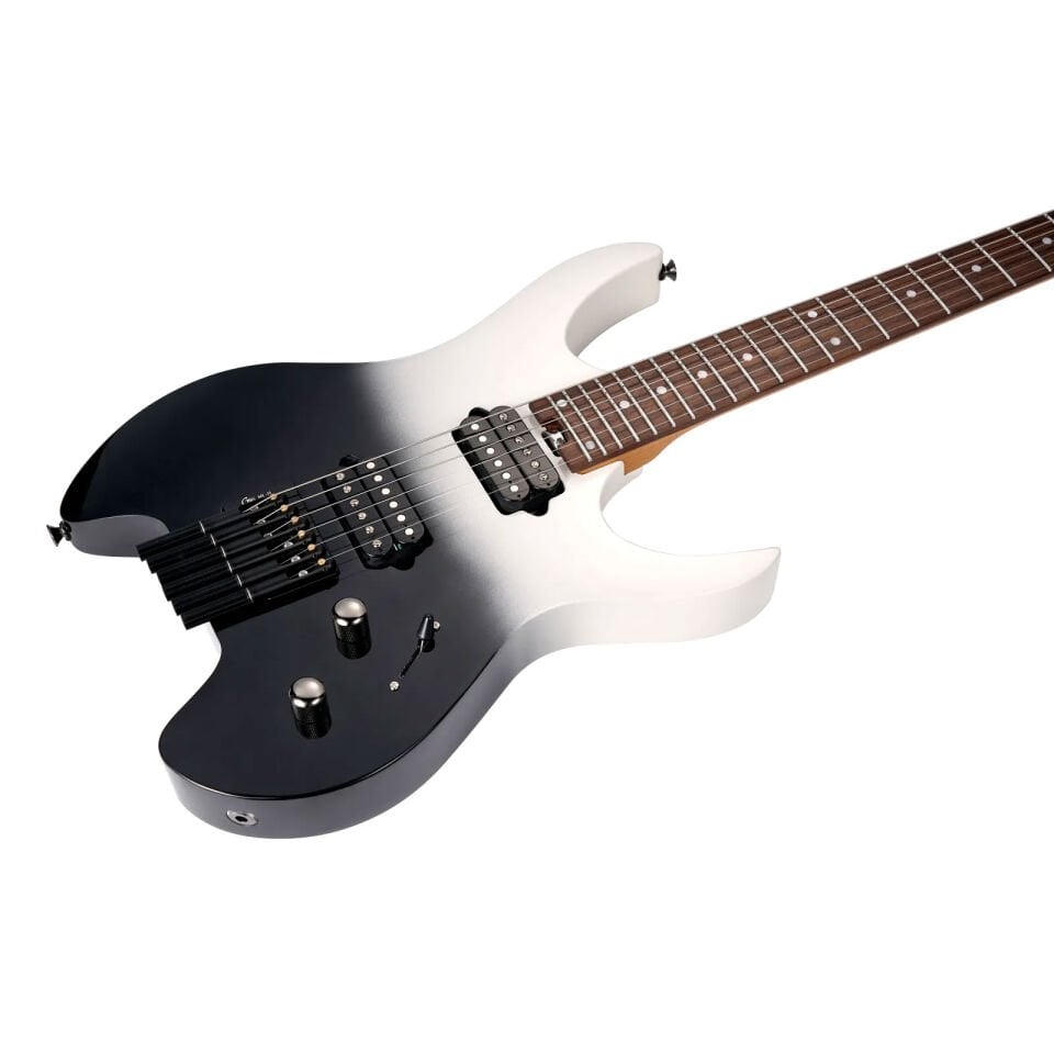 Mooer MHL50BW Headless Elektro Gitar (Black & White)