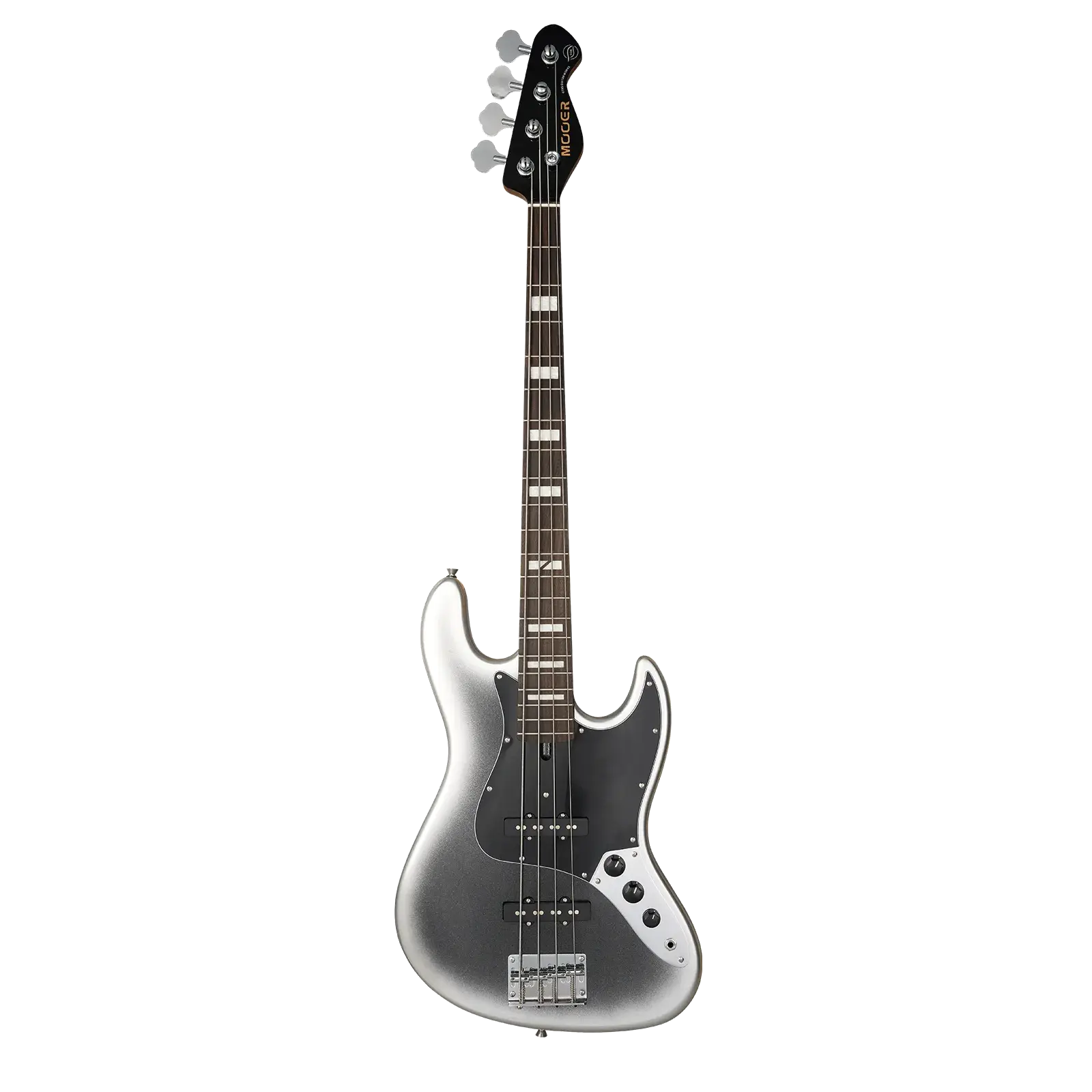 Mooer MBJ412DSL Jazz Bas Gitar (Dark Silver)