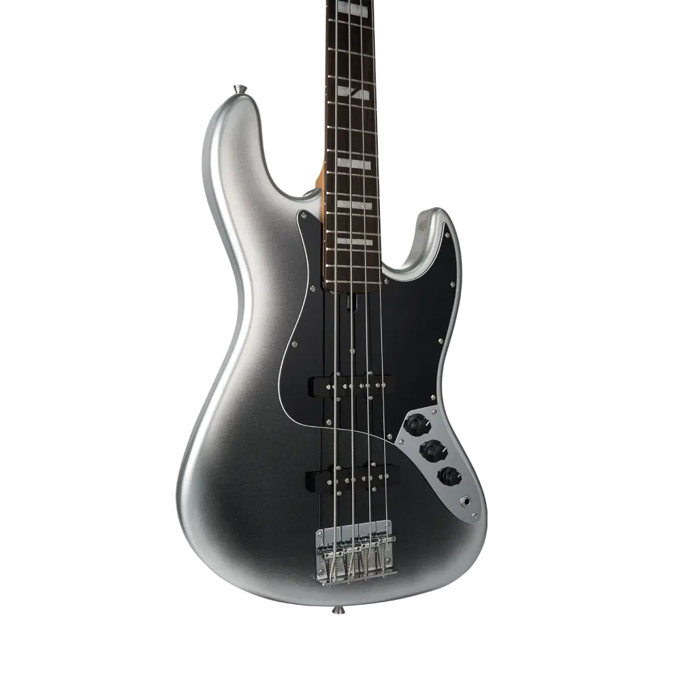 Mooer MBJ412DSL Jazz Bas Gitar (Dark Silver)
