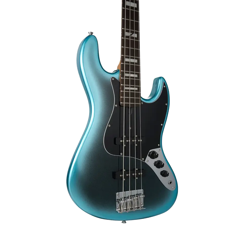 Mooer MBJ412DBL Jazz Bas Gitar (Dark Blue)