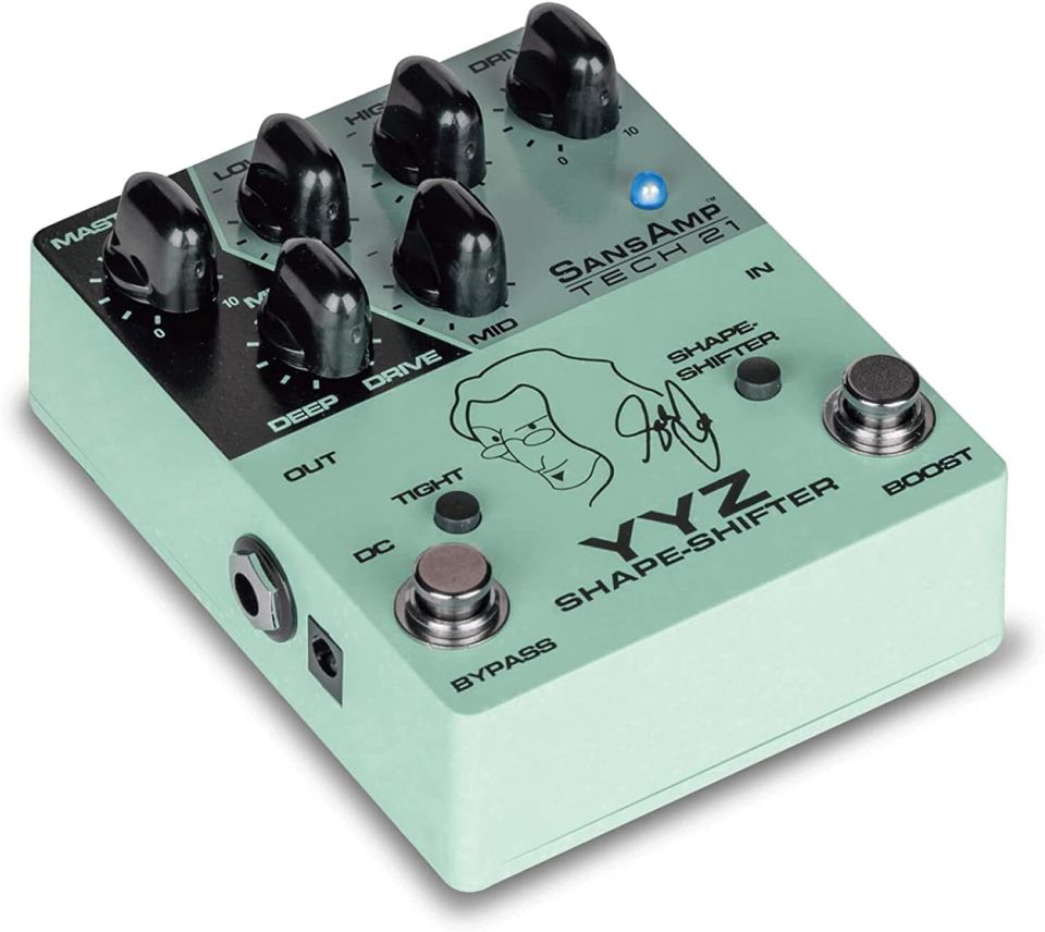 TECH 21 YYZ SHAPE-SHIFTER ベースエフェクター Tech 21 Geddy Lee YYZ Shape-Shifter Bas Gitar Pedalı