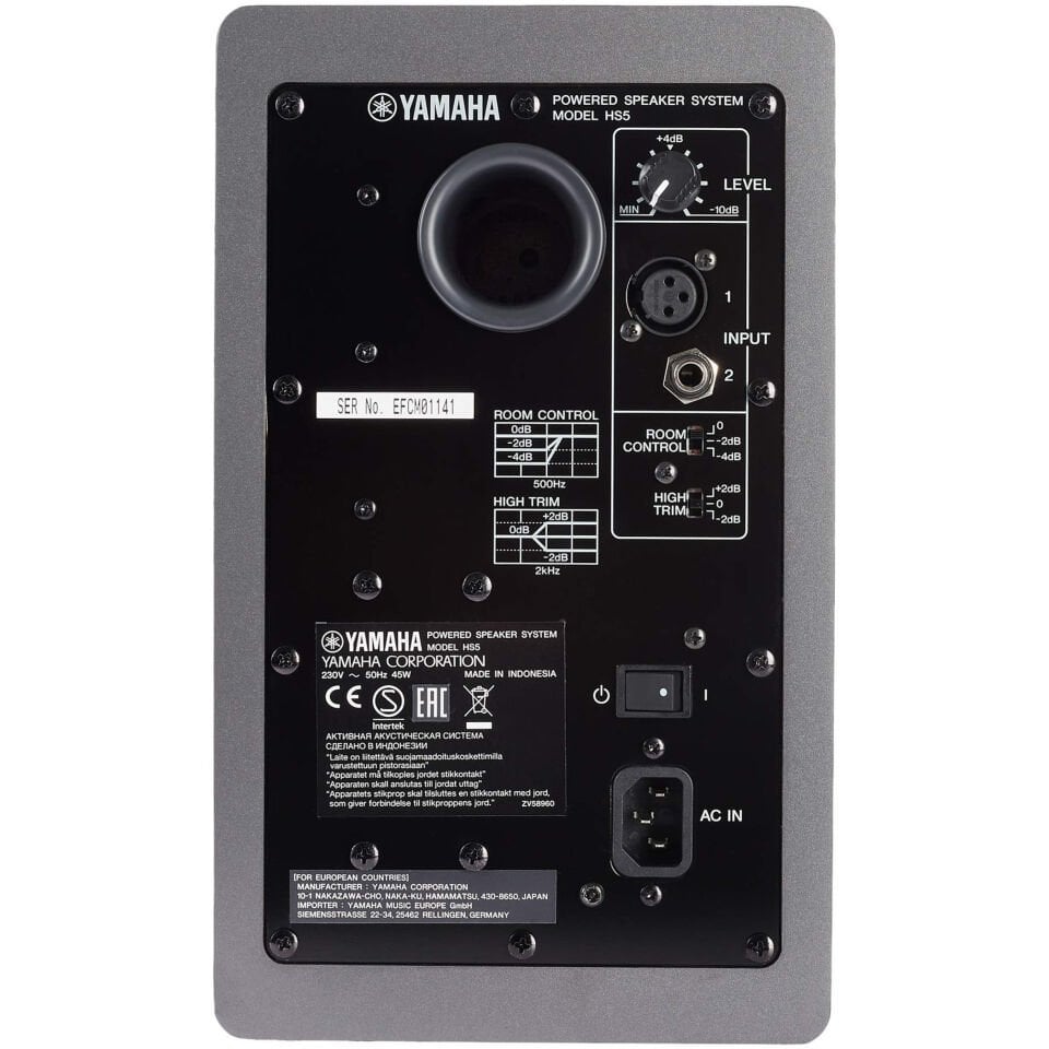 Yamaha HS5SG Gri Stüdyo Monitörü (Tek)