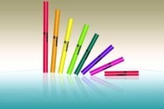 Boomwhackers BWDG Notalı Tüp Set