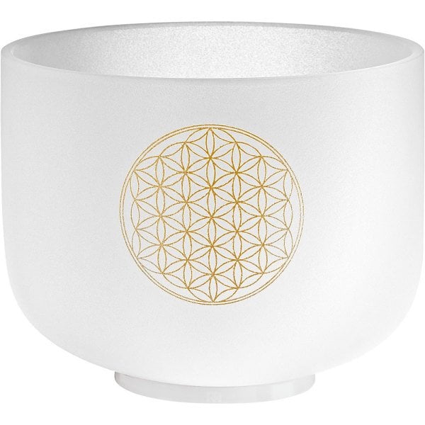 Meinl ~20cm Crystal Singing Bowl (Flower Of Life) CSB8FOL