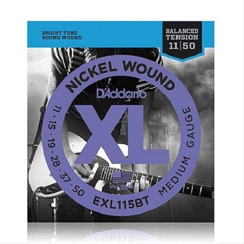 Daddario EXL115BT Elektro Tel Set Gtr BAL XL Medium