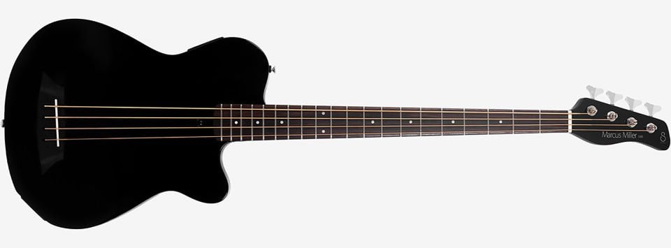 Sire Marcus Miller GB5 4 Telli Semi Acoustic Bas Gitar BK (Solid Body)