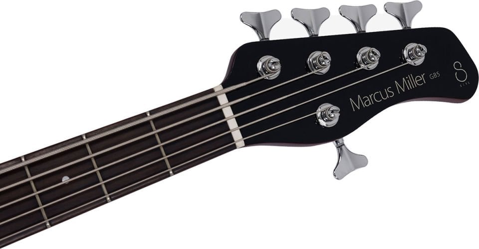 Sire Marcus Miller GB5 5 Telli Semi Acoustic Bas Gitar BK (Solid Body)