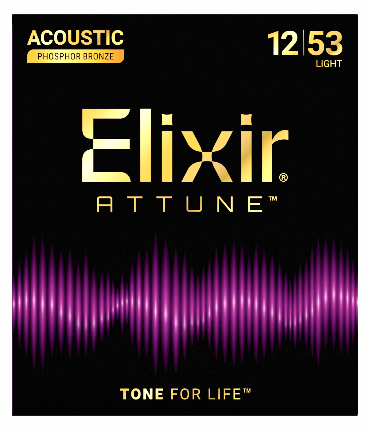 Elixir 12-53 Attune Fosfor Bronz Akustik Gitar Teli