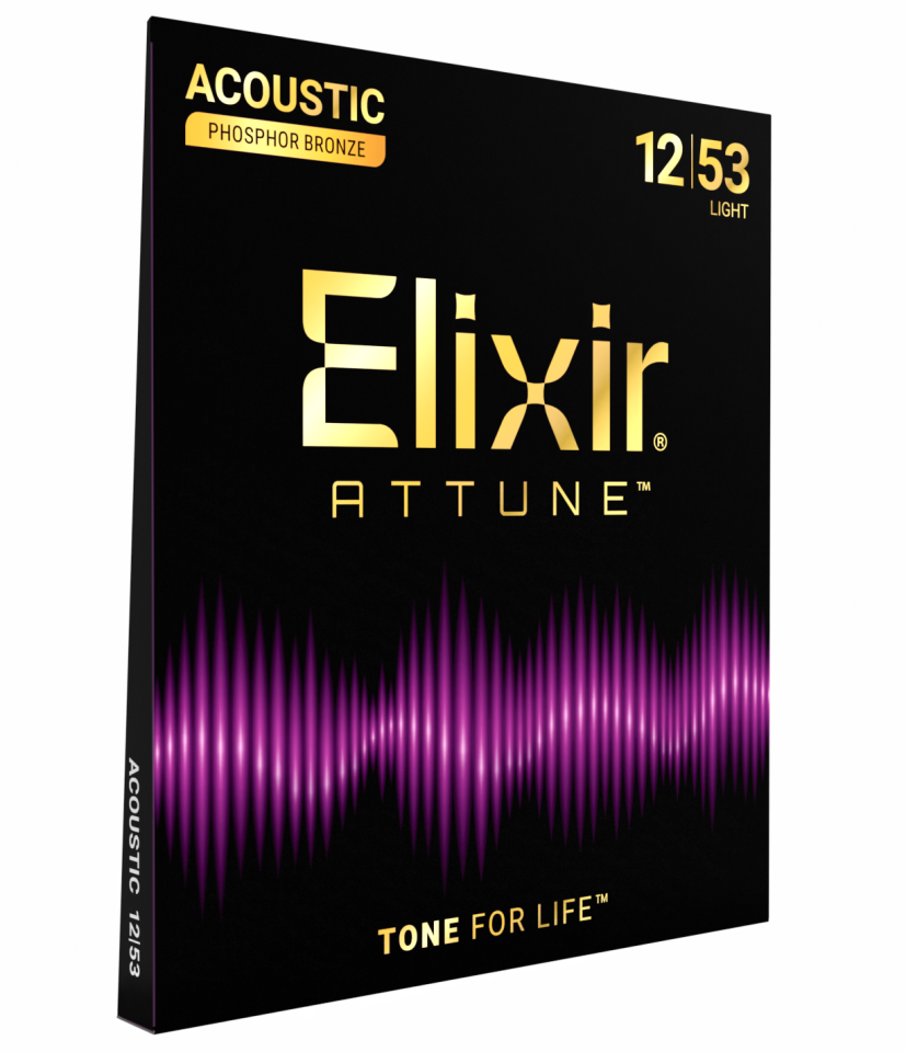 Elixir 12-53 Attune Fosfor Bronz Akustik Gitar Teli
