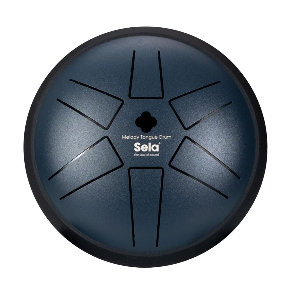 Sela SE350 ~14cm Melody Tongue Drum (La Majör Pentatonik - Navy Blue)