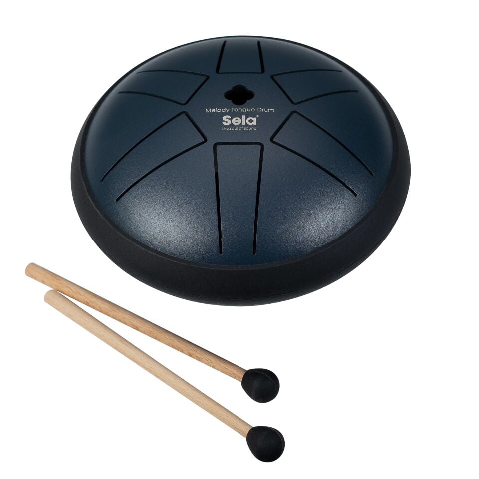Sela SE350 ~14cm Melody Tongue Drum (La Majör Pentatonik - Navy Blue)