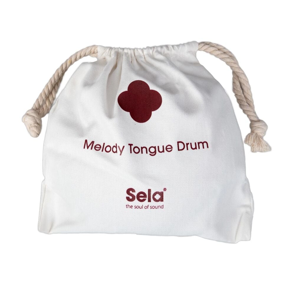 Sela SE351 ~14cm Melody Tongue Drum (Si Majör Pentatonik - Beyaz)