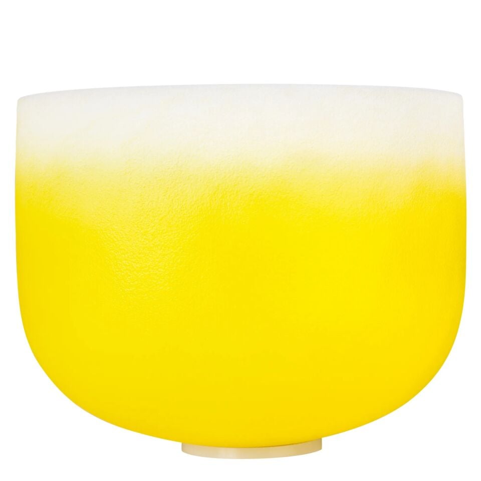 Sela ~30cm Kristal Singing Bowl - Plexus Chakra - Mi 432Hz (SECCU12E)