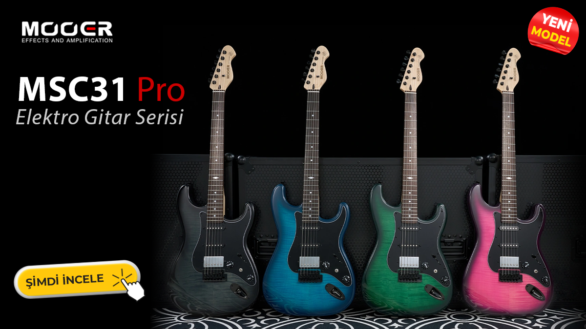 MOOER ELEKTRO GİTAR MSC31PRO