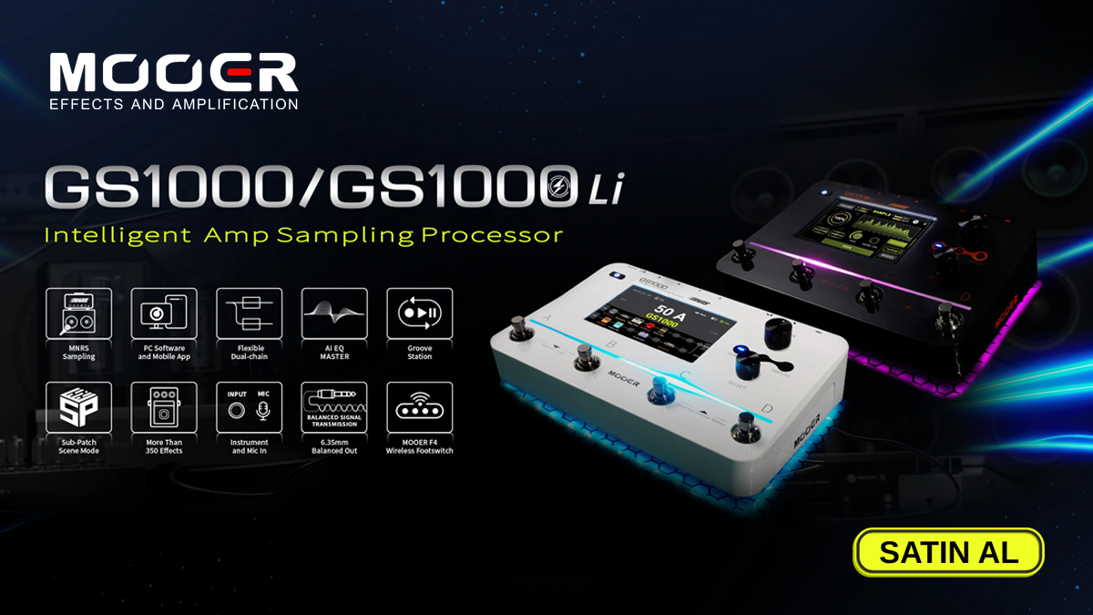 mooer gs1000 efekt prosesör